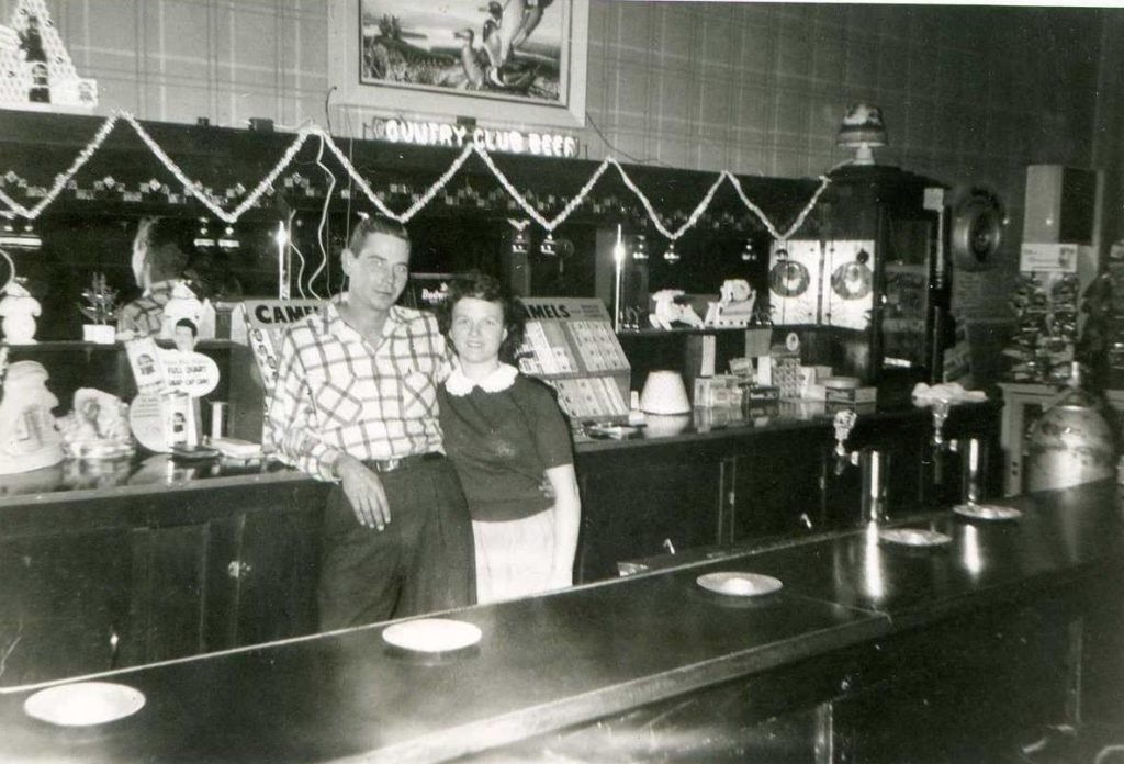 Jim and Ruby Waltz, owners of Waltz Inn now Ruby's Pub and Grill